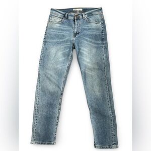 Zara Men's Straight “90s Loose” Trend Blue Jeans 31w